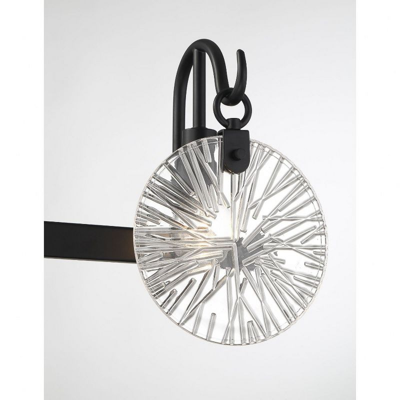 Savoy House Addison 3 - Light Vanity in  Matte Black