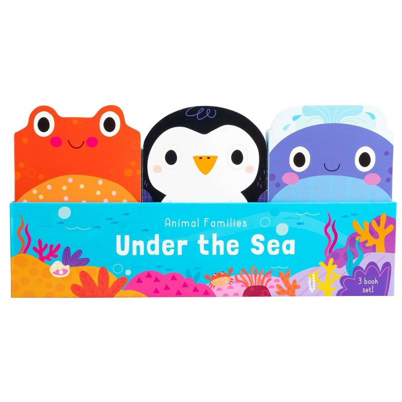 Animal Families: Under the Sea - (Board Book)