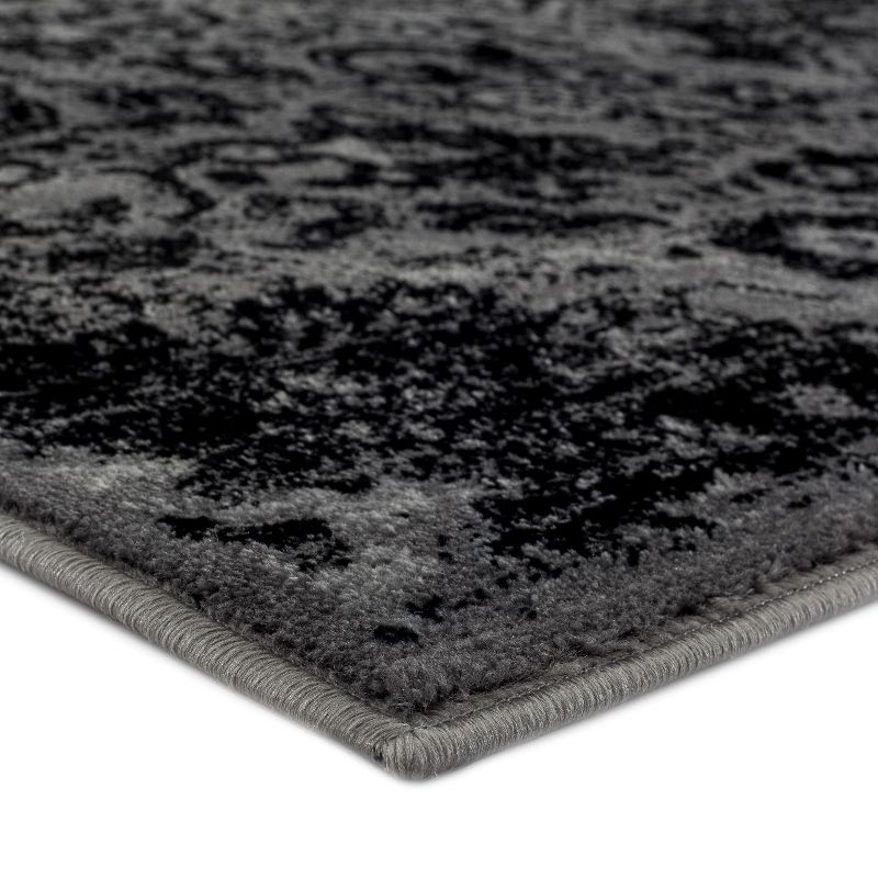 Luxe Weavers Victoria Collection Grey 5x7 Floral Area Rug