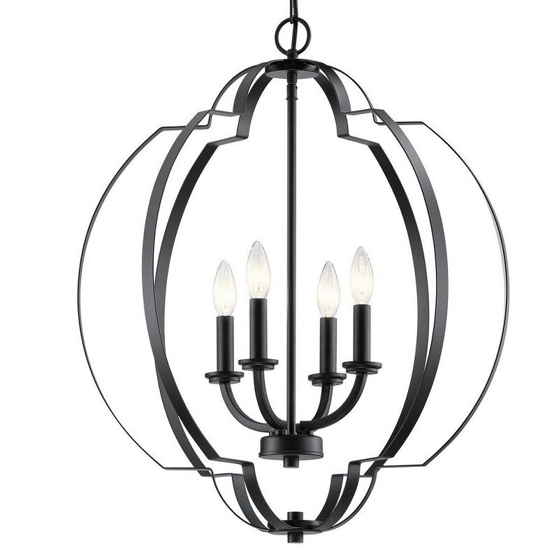 Kichler Lighting Voleta 4 - Light Pendant in  Black
