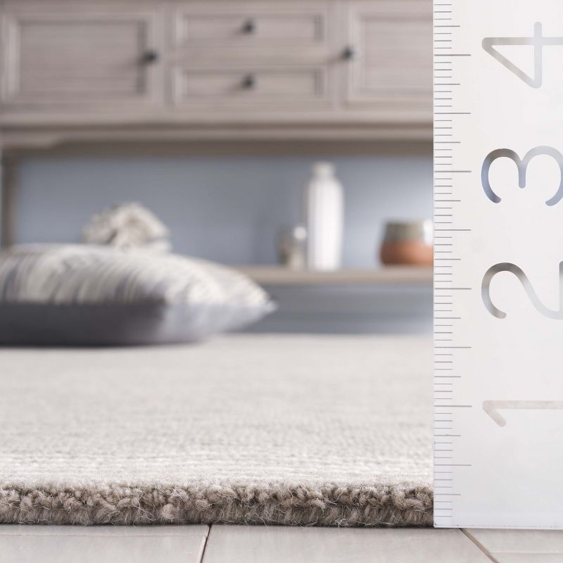 Abstract ABT464 Handmade Tufted Accent Rug - Beige/Ivory - 3' X 5' - Safavieh