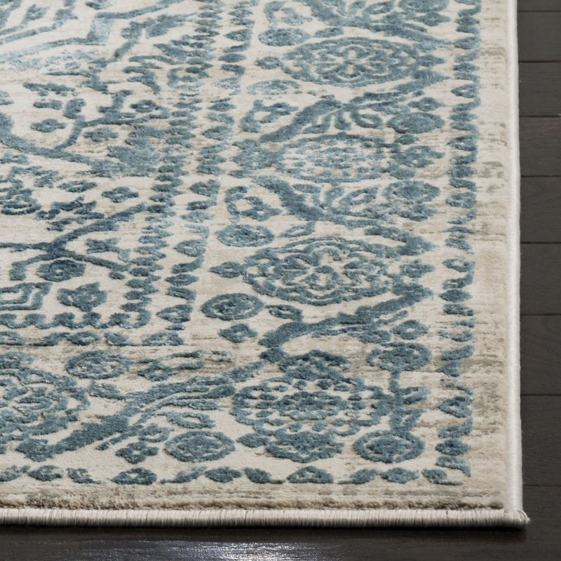 Princeton PRN714 Power Loomed Indoor Area Rug - Blue/Beige - 5'3"x7'6" - Safavieh.
