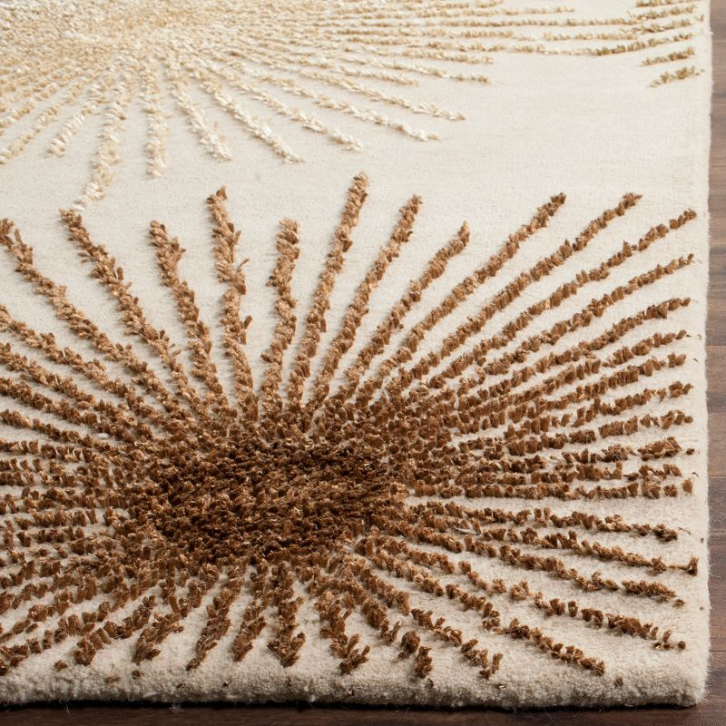 Soho SOH712 Hand Tufted Area Rug - Beige - 6'x9' - Safavieh.