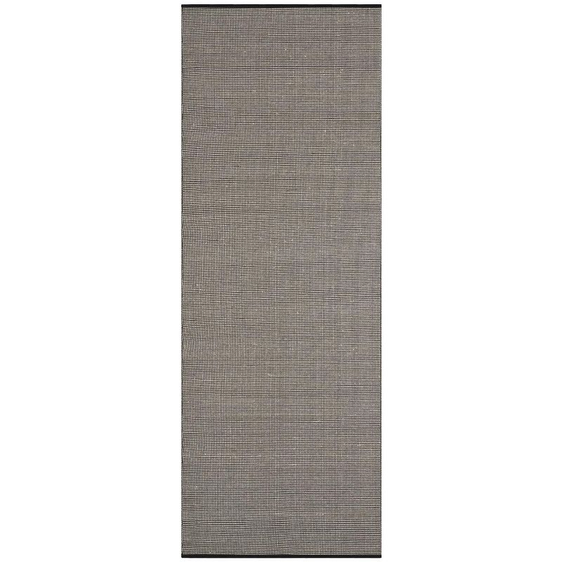 Montauk MTK345 Hand Woven Indoor Runner Rug - Ivory/Black - 2'3"x6' - Safavieh