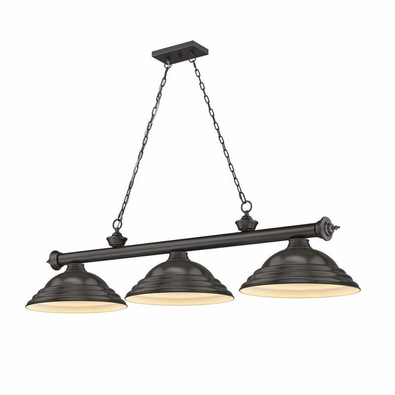 Z-Lite Cordon 3 - Light Chandelier in  Bronze