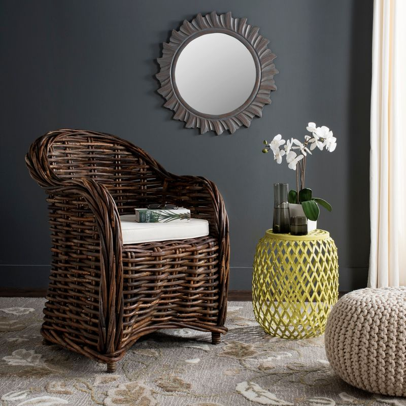 Nita Club Chair - SEA7003A - Natural - Safavieh