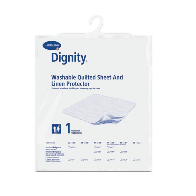 Dignity Washable Sheet Protector Reusable Underpad Cotton 35 X 35 Inch 34016 1 pads