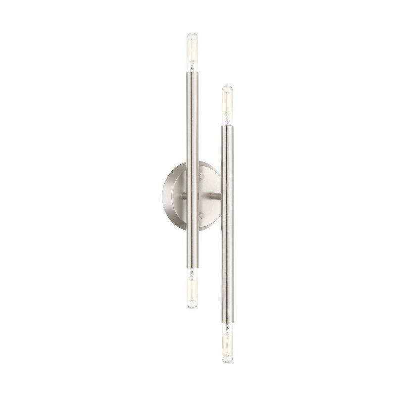 Livex Lighting Soho 4 - Light Wall Light in  Brushed Nickel