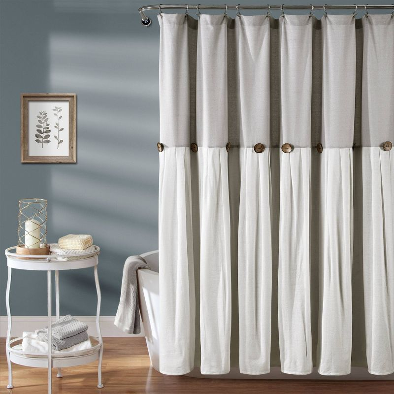 Lush Decor Beckham Shower Curtain