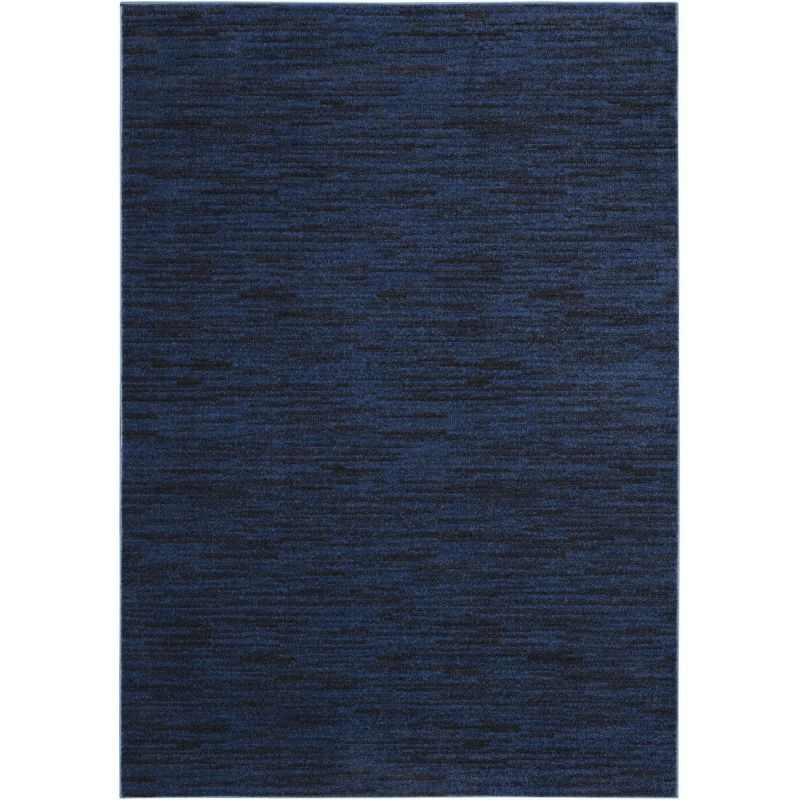 Nourison Nourison Essentials NRE01 Indoor/outdoor Area Rug - Midnight Blue 4' x 6'