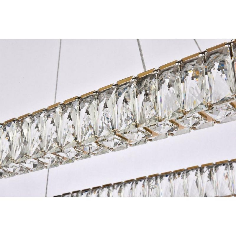 Elegant Lighting Monroe 1 - Light Pendant in  Gold