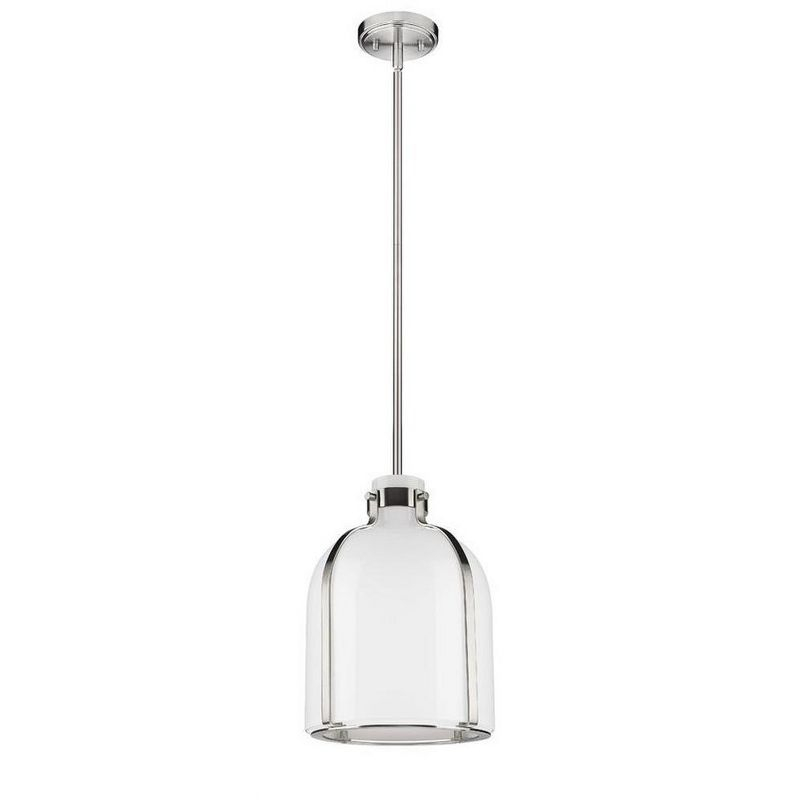 Z-Lite Pearson 1 - Light Chandelier in  Brushed Nickel