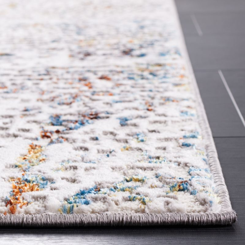 Amelia ALA254 Power Loomed Area Rug - Gray/Light Gray - 5'5"x7'7" - Safavieh.