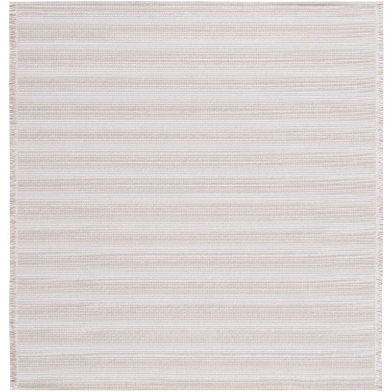 Augustine AGT501 Machine Made Indoor Area Rug - Ivory/Beige - 6'-4"x6'-4" - Safavieh
