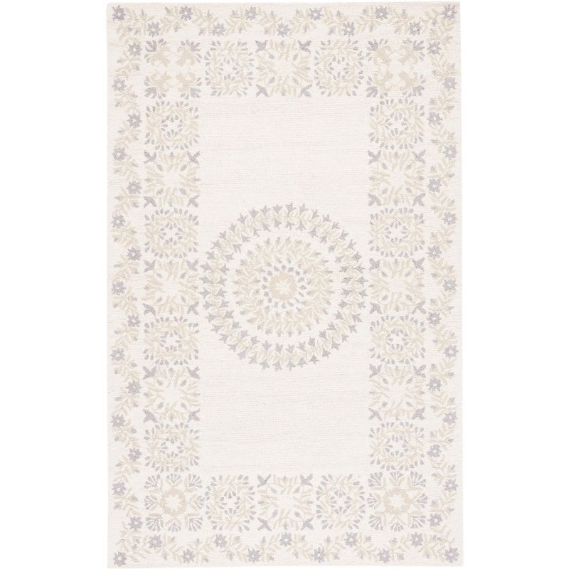 Empire EM826 Hand Tufted Area Rug - Ivory/Beige - 5'x8' - Safavieh.