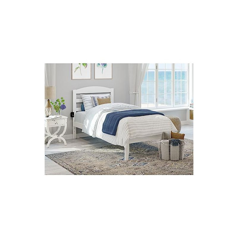 AFI Furnishings Warren Platform Bed T WH