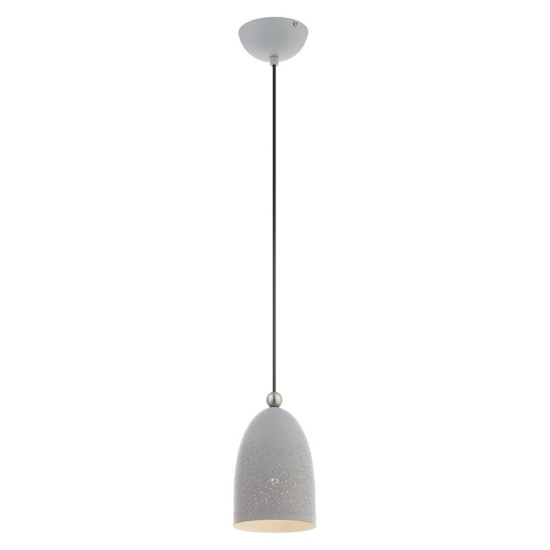 Livex Lighting Arlington 1 - Light Pendant in  Nordic Gray