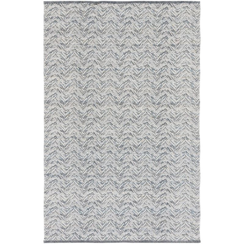 Kilim KLM401 Hand Woven Area Rug - Grey - 5'x8' - Safavieh