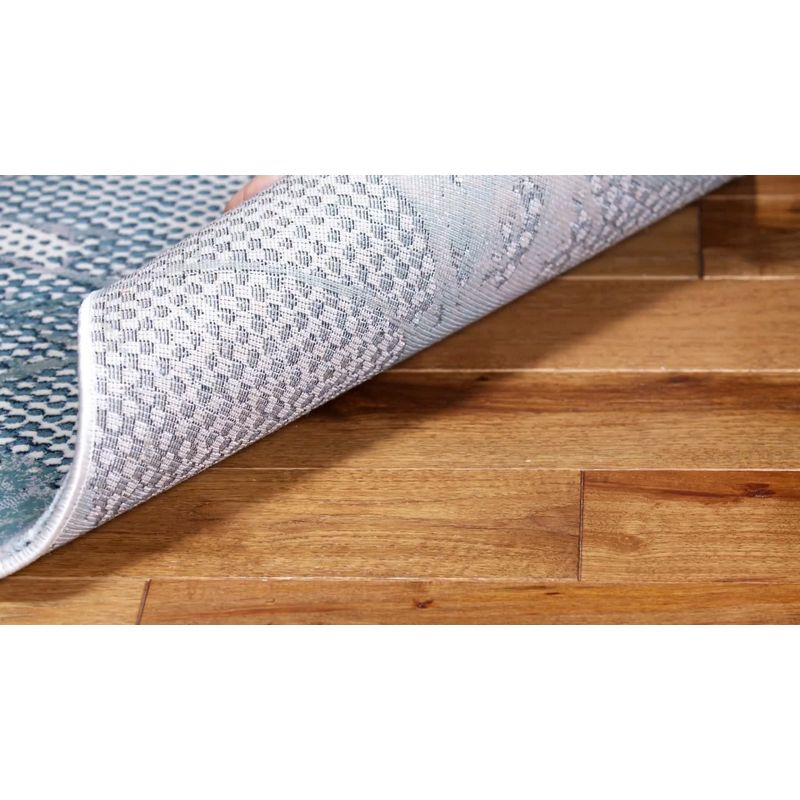 Meadow MDW180 Power Loomed Area Rug - Navy/Ivory - 8'x10' - Safavieh.