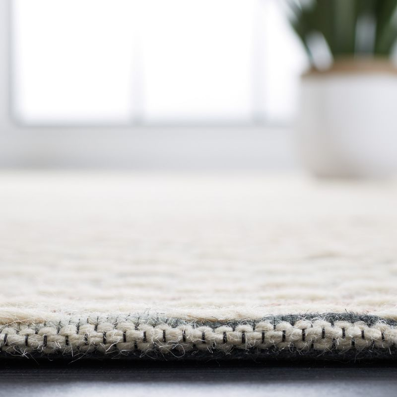 Marbella MRB158 Hand Woven Indoor Accent Rug - Beige/Rust - 3'x5' - Safavieh