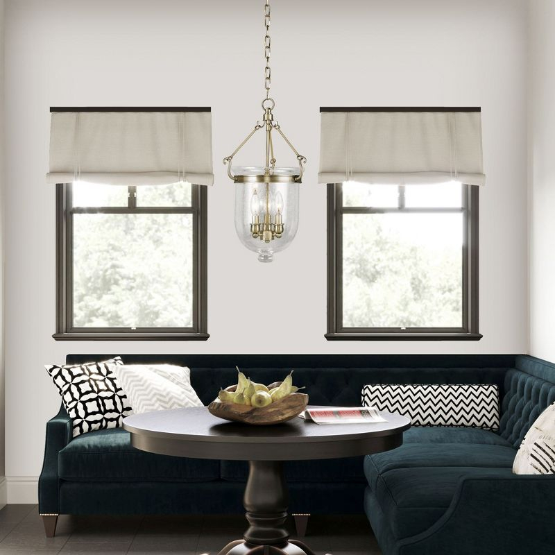 Livex Lighting Jefferson 3 - Light Chandelier in  Antique Brass