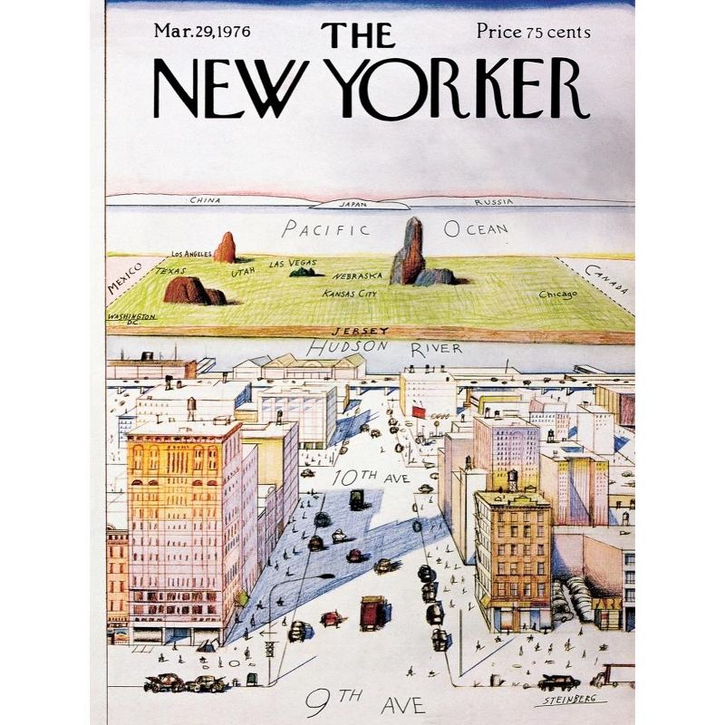 New York Puzzle Company View of the World 1000 Piece Puzzle