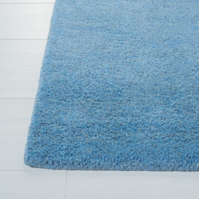 Himalaya HIM610 Handmade Area Rug - 6'x6' - Blue - Safavieh