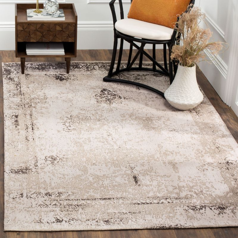 Classic Vintage CLV125 Power Loomed Area Rug - Anthracite - 4'x6' - Safavieh.