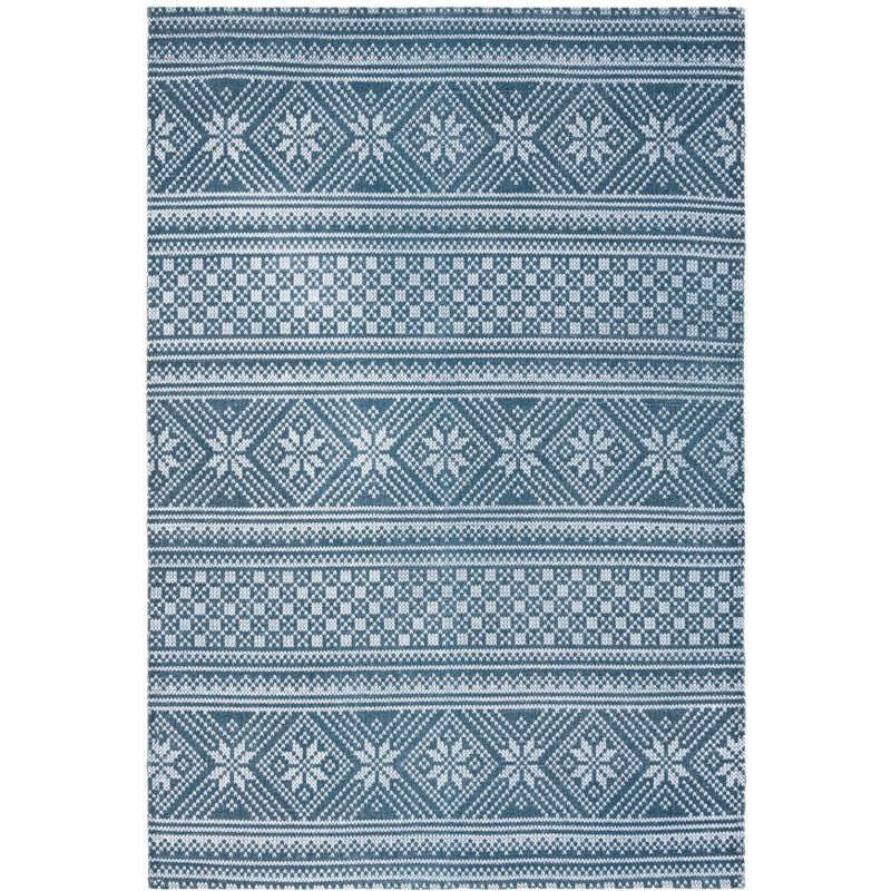 Cedar Brook CDR711 Loomed Indoor Accent Rug - Blue/Ivory - 3'x5' - Safavieh