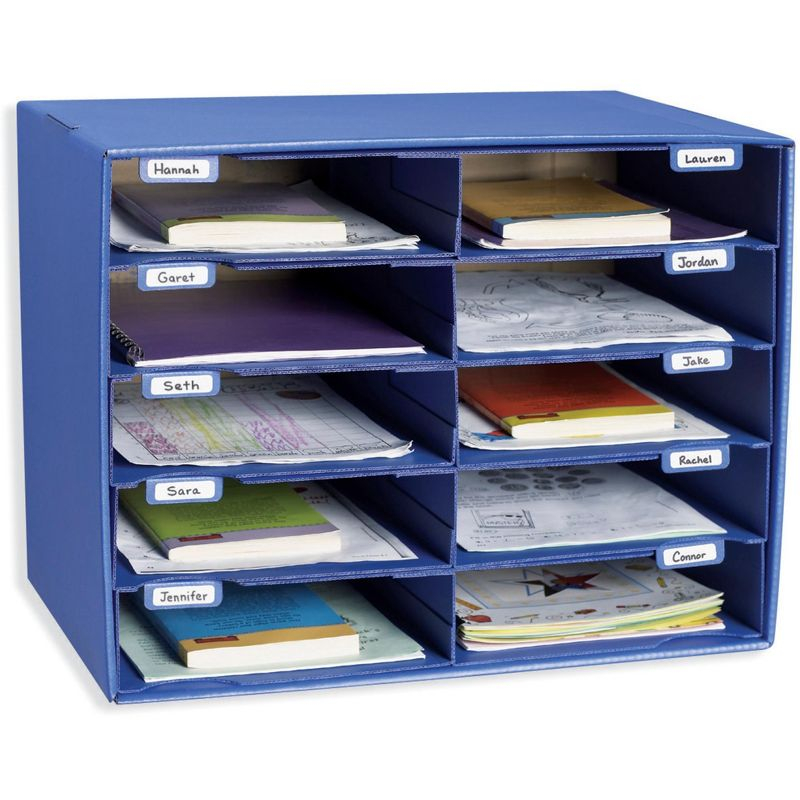 Pacon Corporation Pacon Corporation 10 Compartment Mailroom Table Accessory