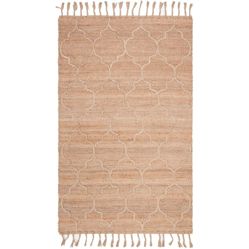 Natural Fiber NF106 Hand Woven Area Rug - Natural - 5'x8' - Safavieh.