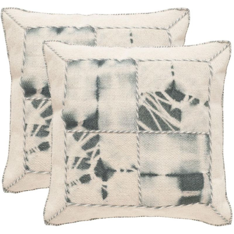 Safavieh Dip Dye Feather Throw Pillow (Set of 2)