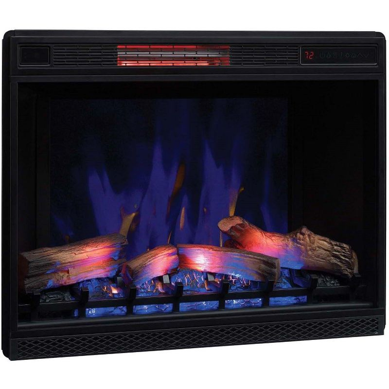 Classic Flame 33" 3D Spectrafire Plus Infrared Electric Fireplace Insert - Black, 33II042FGL