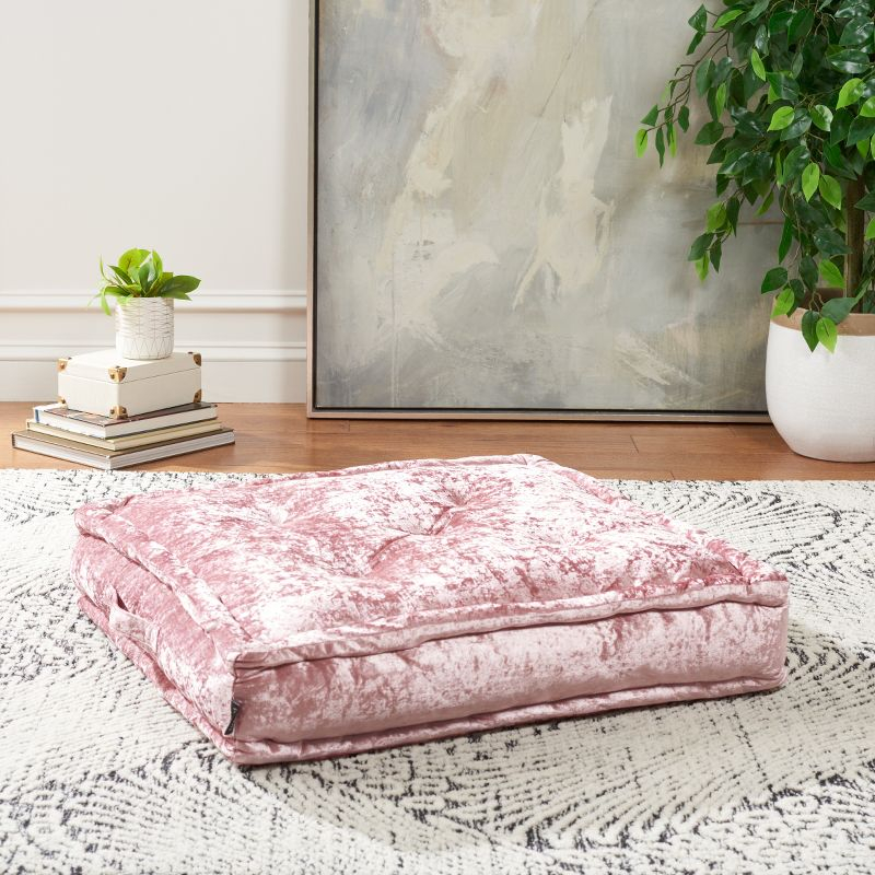 Safavieh Belia Buttons Reversible Throw Pillow