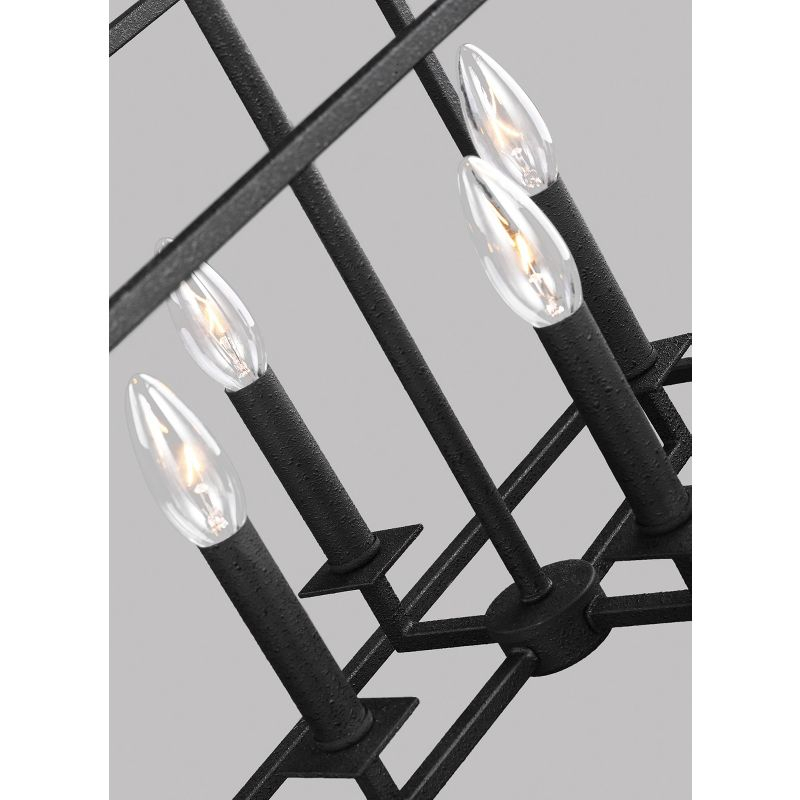 Generation Lighting Perryton 8 light Blacksmith Chandelier