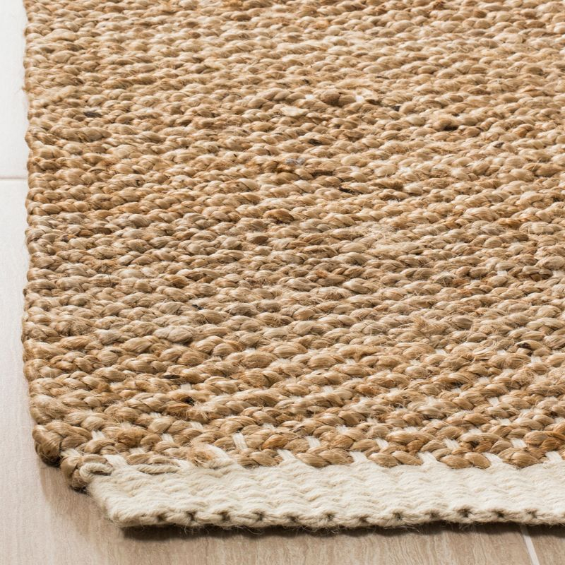 Natural Fiber NF465 Hand Woven Runner Rug - Ivory/Natural - 2'6"x8' - Safavieh.