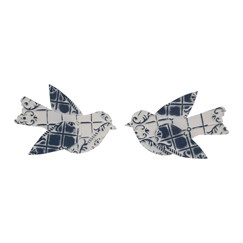 Ophelia & Co. Farmhouse Landscape & Nature Wall Decor on Metal (Set of 2)