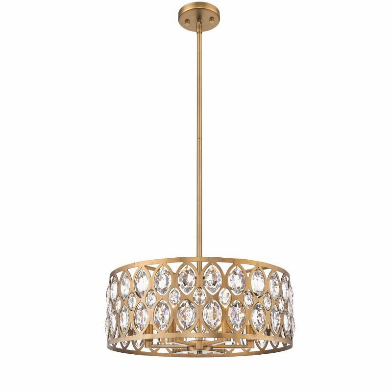 Z-Lite Dealey 6 - Light Chandelier in  Chrome