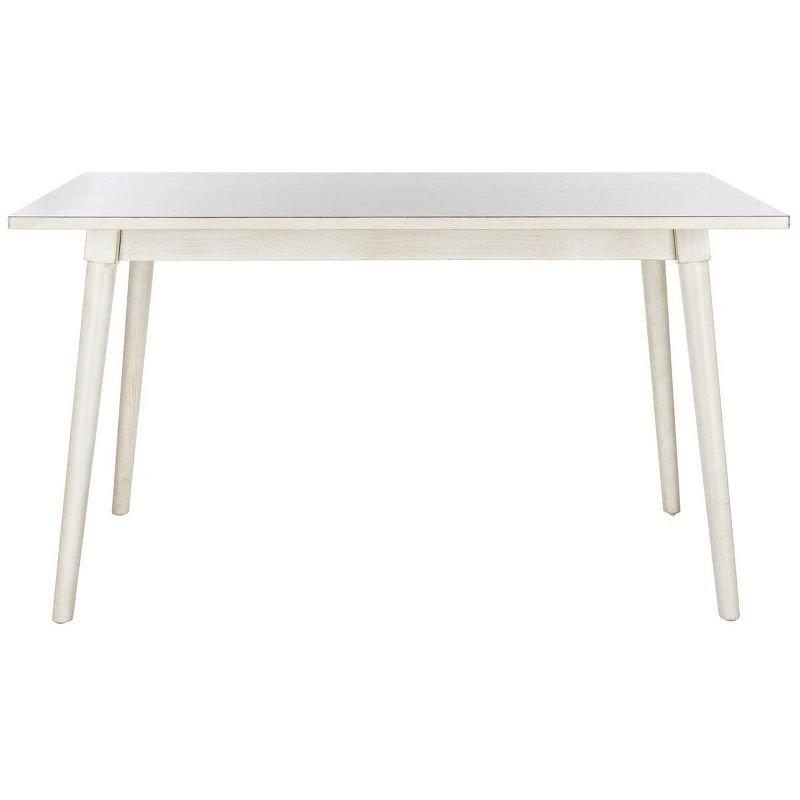 Tia Rectangle Dining Table - Antique White - Safavieh
