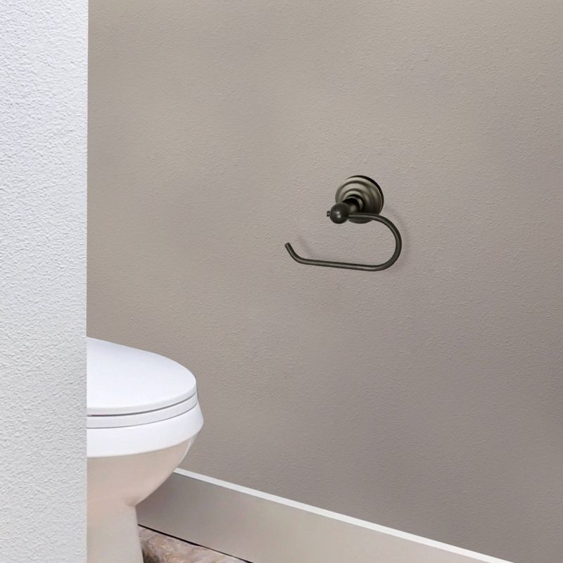 Calisto Euro Wall Mounted Toilet Paper Holder Oil Rubbed Bronze - Design House: Zinc Material, 1 Year Limited Warranty