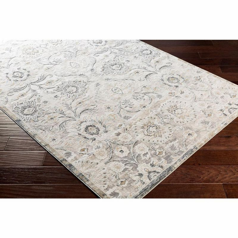 Mark & Day Schipborg 6'7"x9'6" Rectangle Woven Indoor Area Rugs Metallic Gold