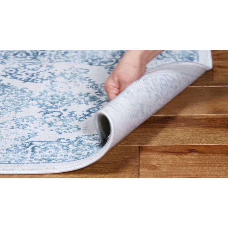Princeton PRN713 Power Loomed Indoor Runner Rug - Grey/Beige - 2'x10' - Safavieh.