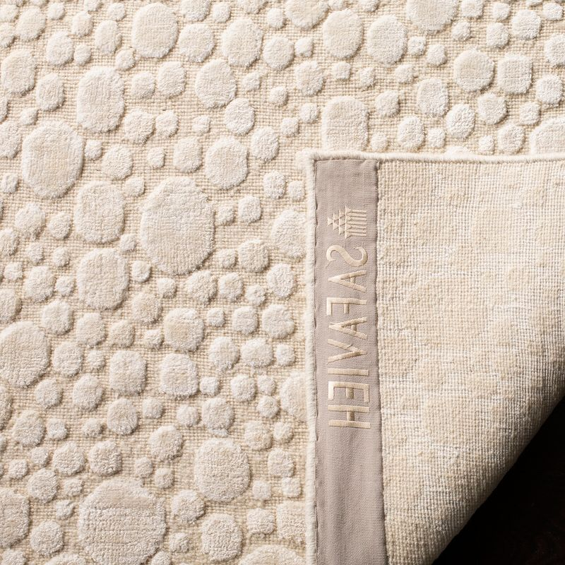 Mirage MIR680 Hand Loomed Indoor Area Rug - Creme/Creme - 8'x10' - Safavieh.