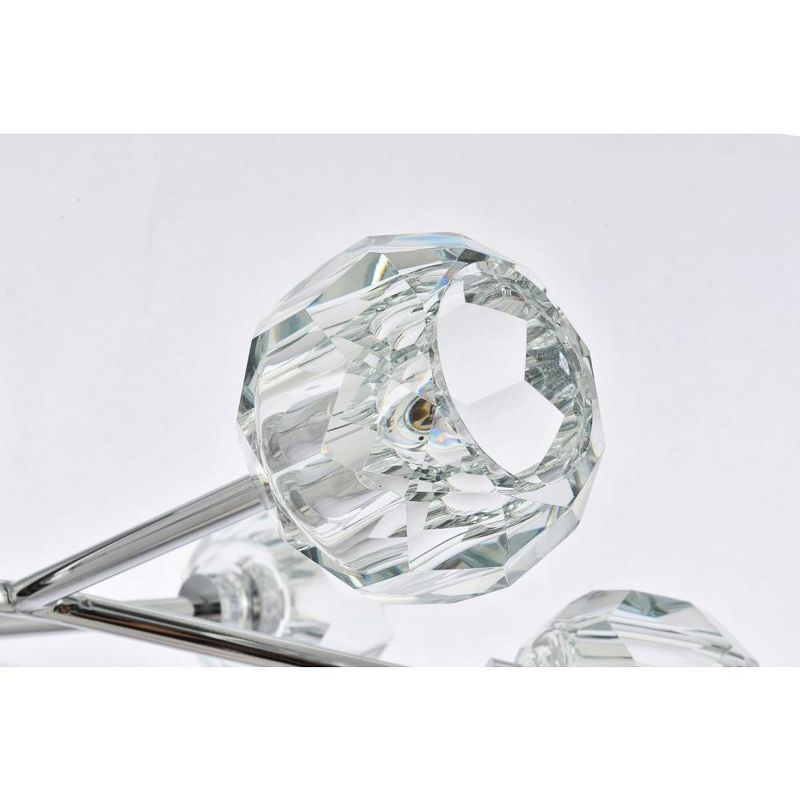 Elegant Lighting Graham 8 - Light Pendant in  Chrome