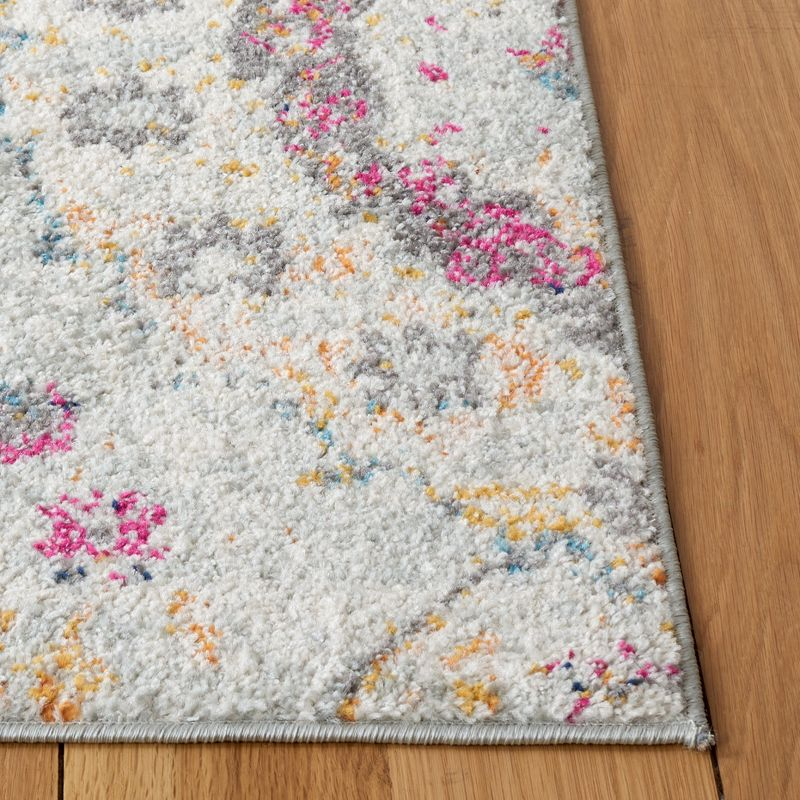 Madison MAD600 Power Loomed Indoor Accent Rug - Grey/Gold - 3'x5' - Safavieh