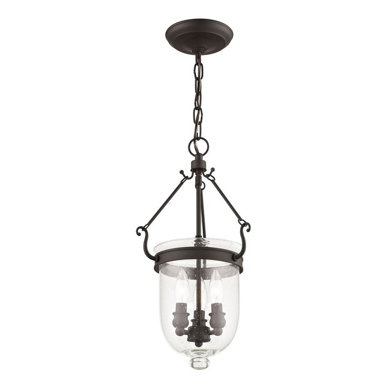 Livex Lighting Jefferson 3 - Light Chandelier in  Bronze