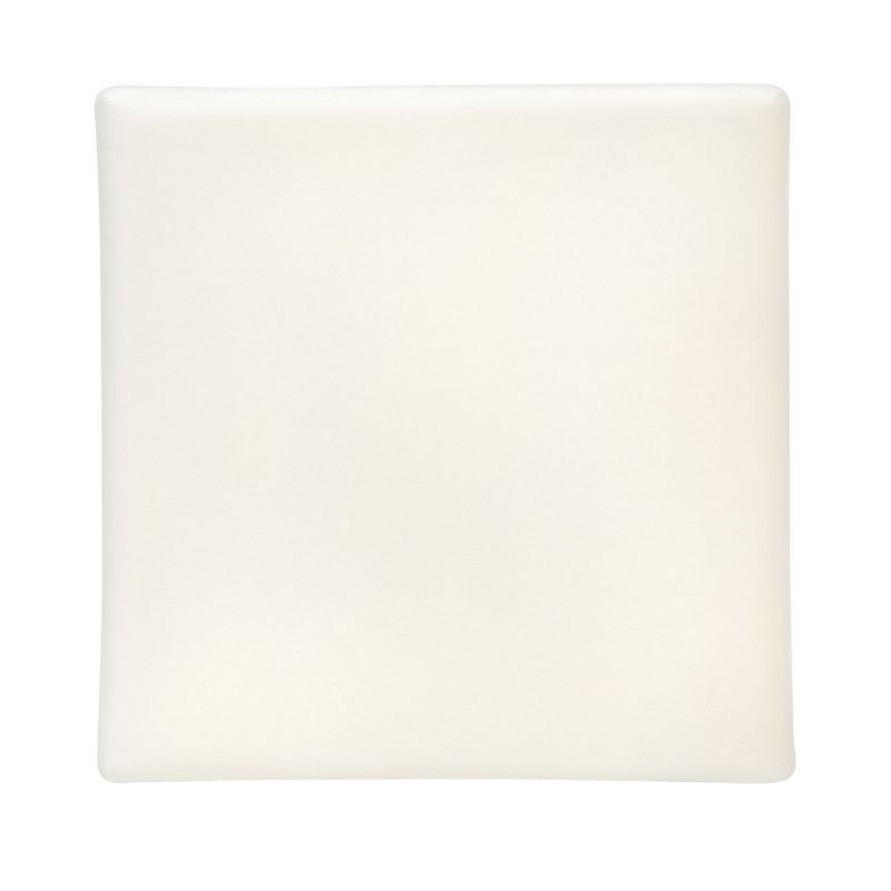 Fleur Square Ottoman - Creme/Gold - Safavieh