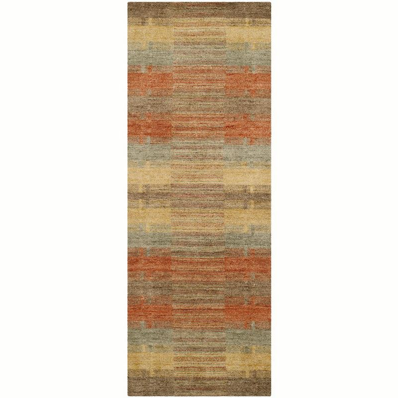 Himalaya HIM473 Handmade Runner Rug - 2'3"x6' - Multi - Safavieh