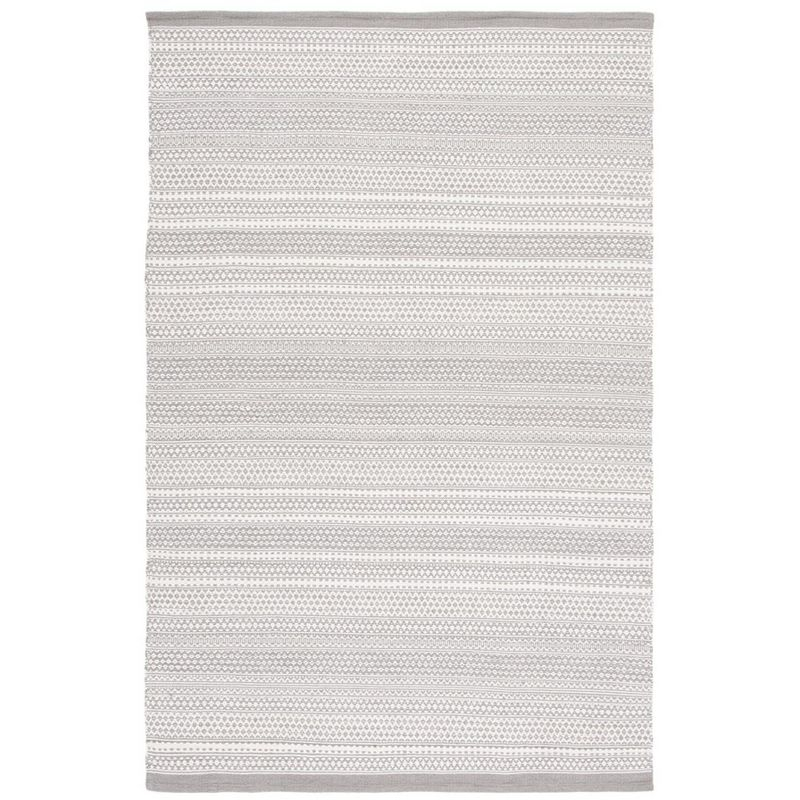 Kilim KLM705 Hand Woven Area Rug - Grey/Beige - 3'x5' - Safavieh.