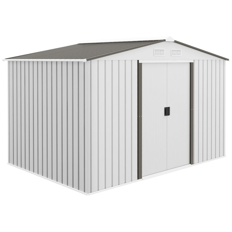 Outsunny Metal Storage Shed